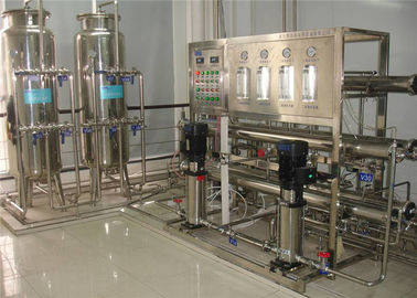 Ηλεκτρονικός βιομηχανικός εξοπλισμός 1000LPH καθαρισμού νερού για το καθαρό νερό