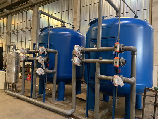 Συσκευές επεξεργασίας νερού από άμμο κουαρτζ, 0,05Mpa - 0,07MPA Πίεση Φιλτράρισμα από ανοξείδωτο χάλυβα