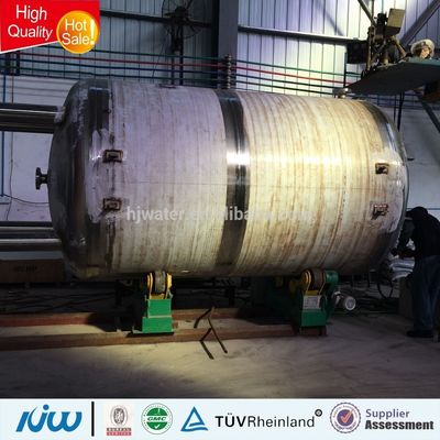 Δεξαμενή νερού 10000 λίτρων ανοξείδωτου χάλυβα, δεξαμενή φίλτρου νερού