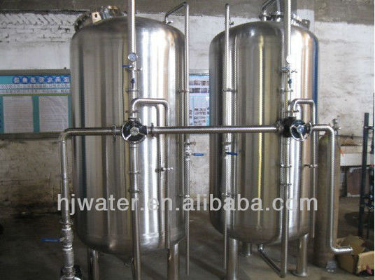 HJIT4163 κάθετη ανοξείδωτη δεξαμενή αποθήκευσης φίλτρου δοχείο χημικής μηχανικής